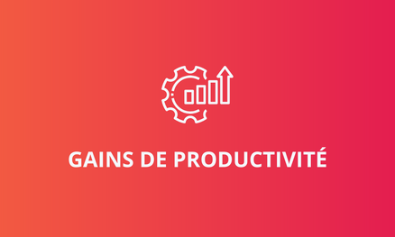 gains de productivité