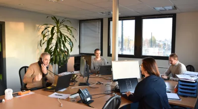 2012 _ Création des bureaux de Syleg à Sucé sur Erdre (à 25 minutes de Nantes)